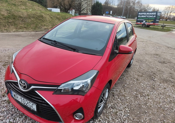 Toyota Yaris cena 43900 przebieg: 93000, rok produkcji 2017 z Radom małe 466